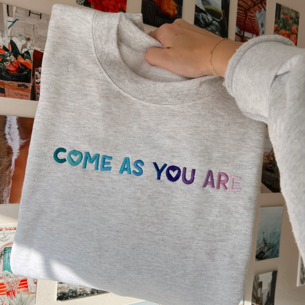 Blue Horizon Co Come As You Are Crewneck 3X